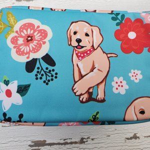 Golden Retriever Cosmetic Bag